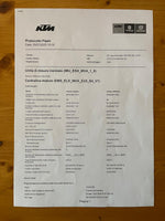 MV Agusta BRUTALE 1000 RR 2023 Tagliando Ufficiale MV Agusta