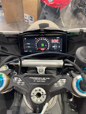 Cruscotto digitale della moto sportiva VB GROUP Ducati Panigale V4 Tricolore con indicatore di marcia e giri motore