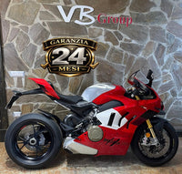 Moto sportiva Ducati Panigale V4 R rossa e argento in vendita presso VB GROUP con garanzia di 24 mesi