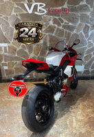 Moto sportiva Ducati Panigale V4 R rossa e argento usata in vendita presso VB GROUP con garanzia di 24 mesi
